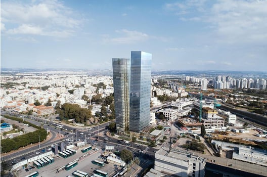 כפר סבא רוגובין, קרדיט הדמיה: משה צור אדריכלים בוני ערים בע״מ